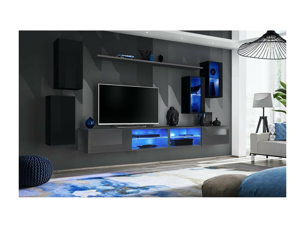 Black TV Stand