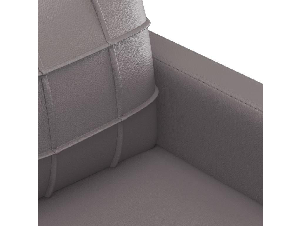 Gray Faux Leather Home Furniture - dlz1766576293489