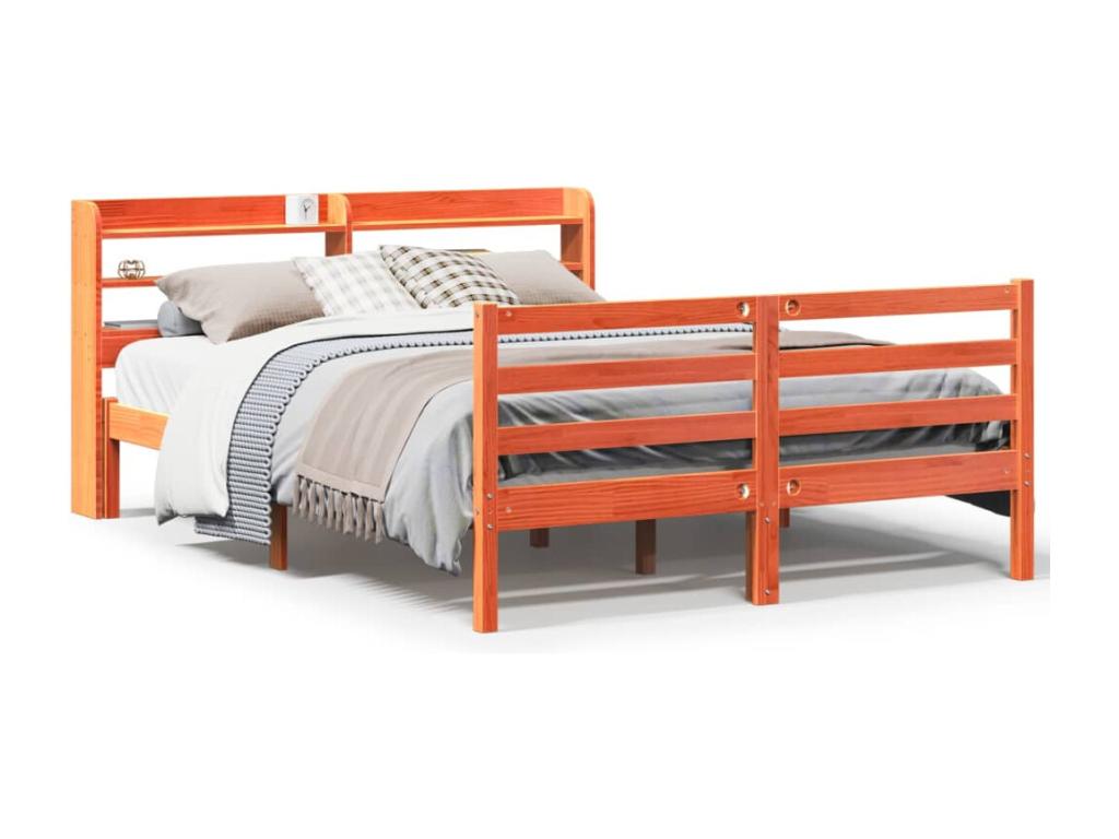 Brown Pine Wood Mattress, 120 x 200 cm - dlz1766576241714