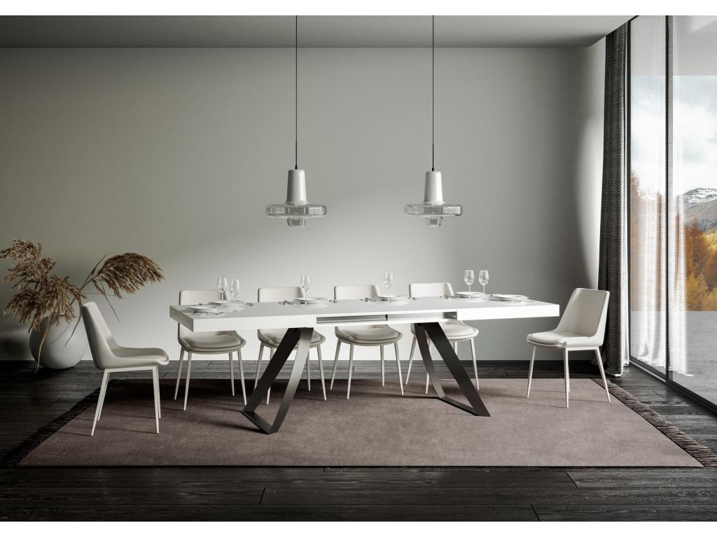 White Table, 90 x 160 cm