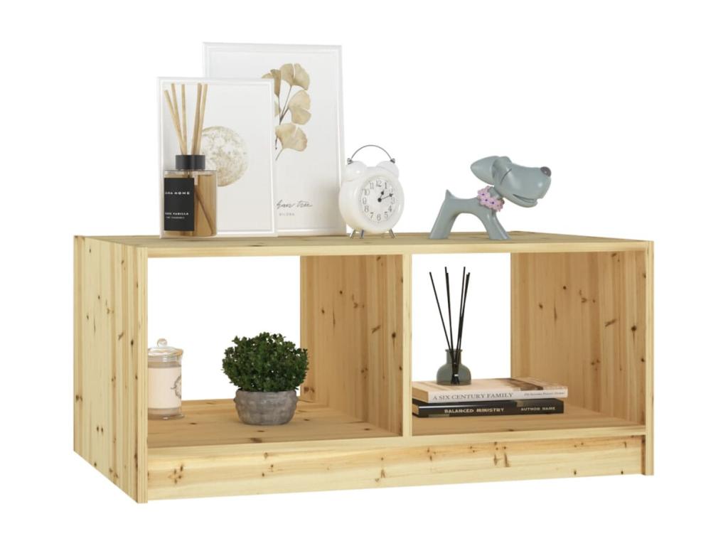 Brown Coffee Table, 75 x 50 x 33.5 cm