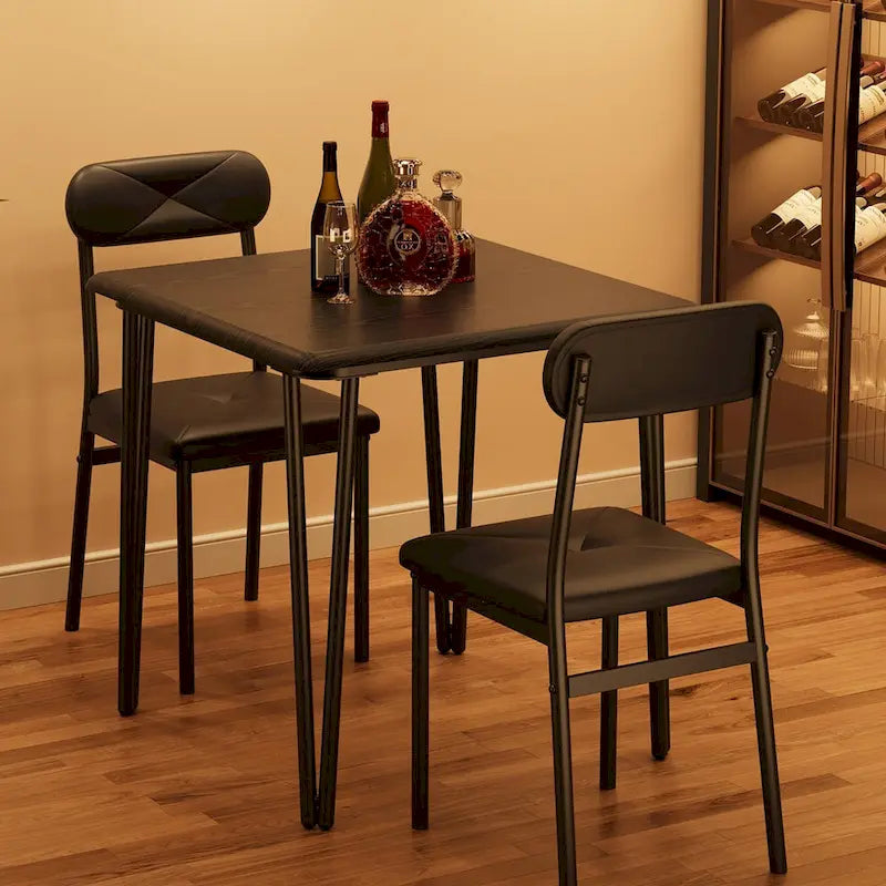 Dining Table for 2, Small Table and Chairs Set of 2