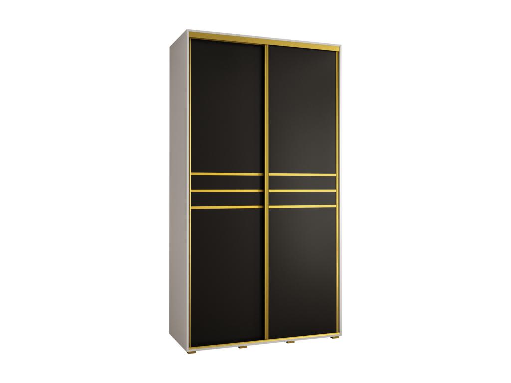 Black Wardrobe, 140 x 60 x 235.2 cm