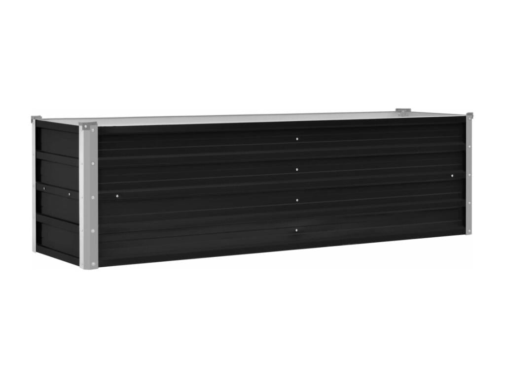 Gray Bed, 160 x 40 x 45 cm