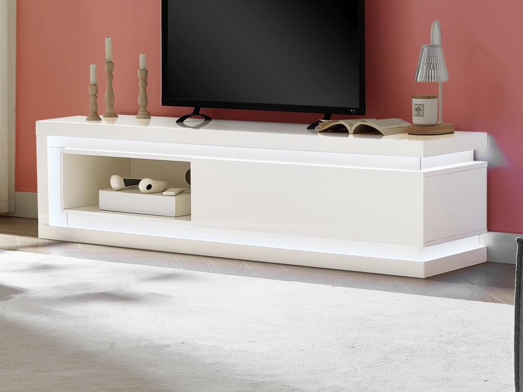 White TV Stand