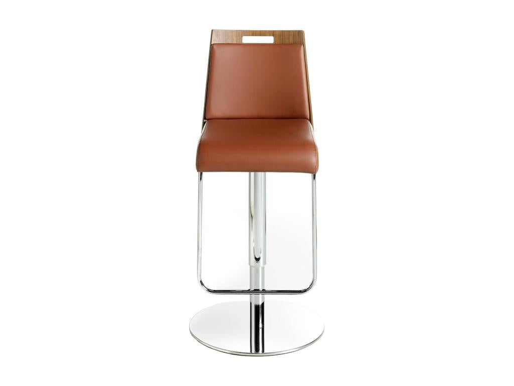 White Faux Leather Chair