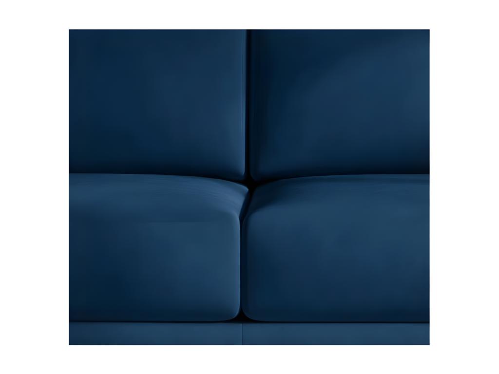 Blue Velvet Sofa Bed
