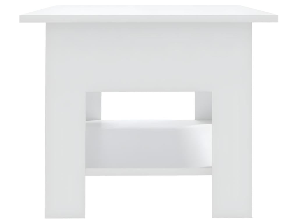 White Coffee Table, 102 x 55 x 42 cm