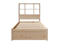 Brown Pine Wood Mattress, 75 x 190 cm