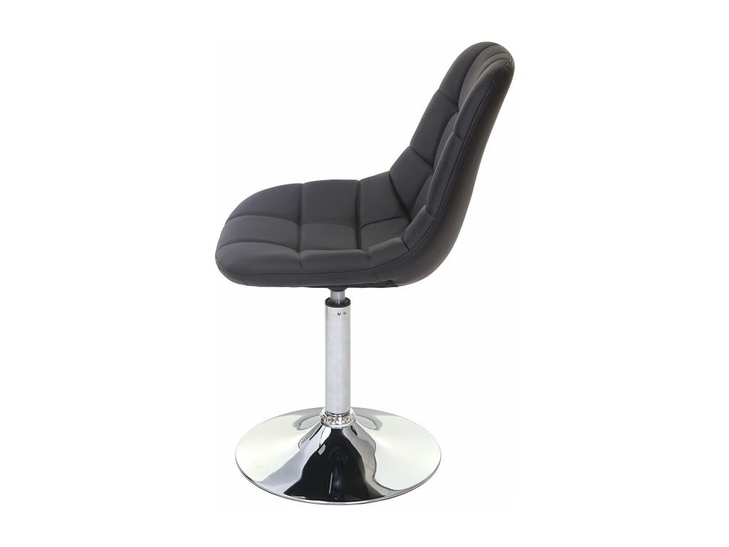 Brown Faux Leather Chair - dlz1766576502262