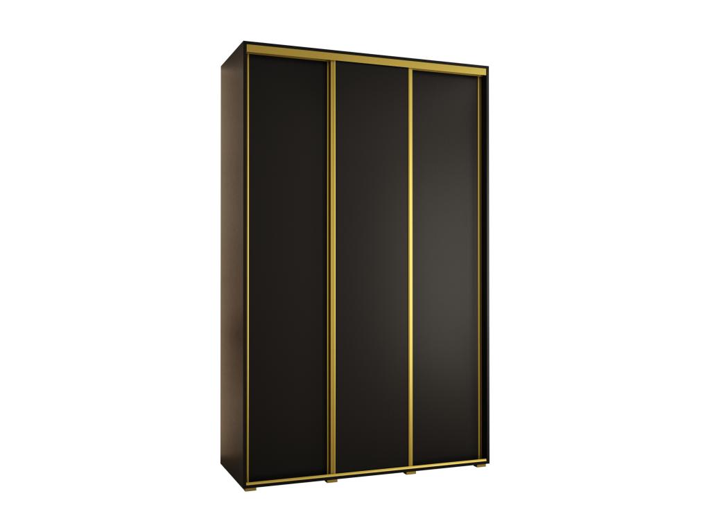 Black Wardrobe, 150 x 45 x 235.2 cm