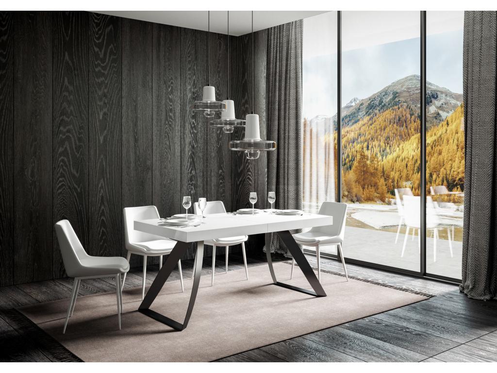 White Table, 90 x 160 cm