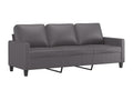 Gray Faux Leather Home Furniture