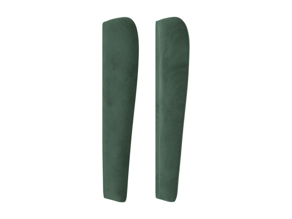 Green Velvet Bed, 83 x 23 x 118 cm