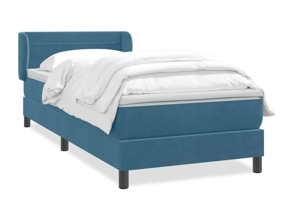 Blue Velvet Mattress, 90 x 210 cm
