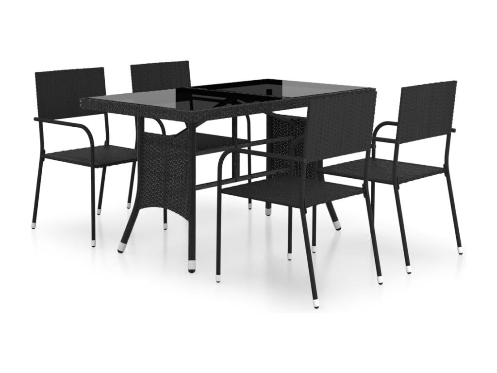 Black Woven Resin Wicker Home Furniture - dlz1766576349970