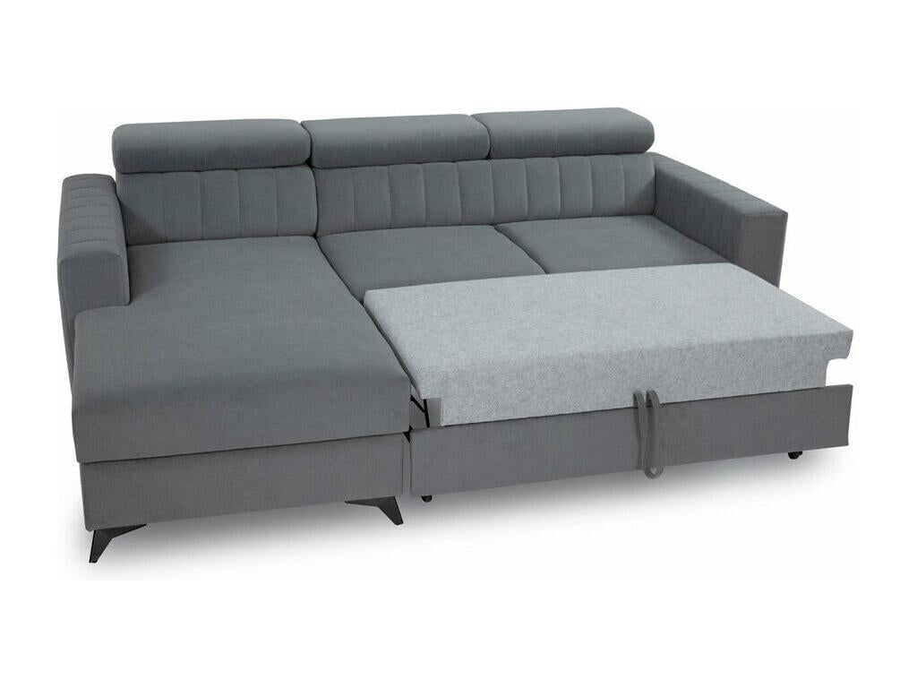 Gray Sofa, 236 x 172 x 82 cm