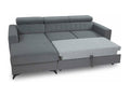 Gray Sofa, 236 x 172 x 82 cm