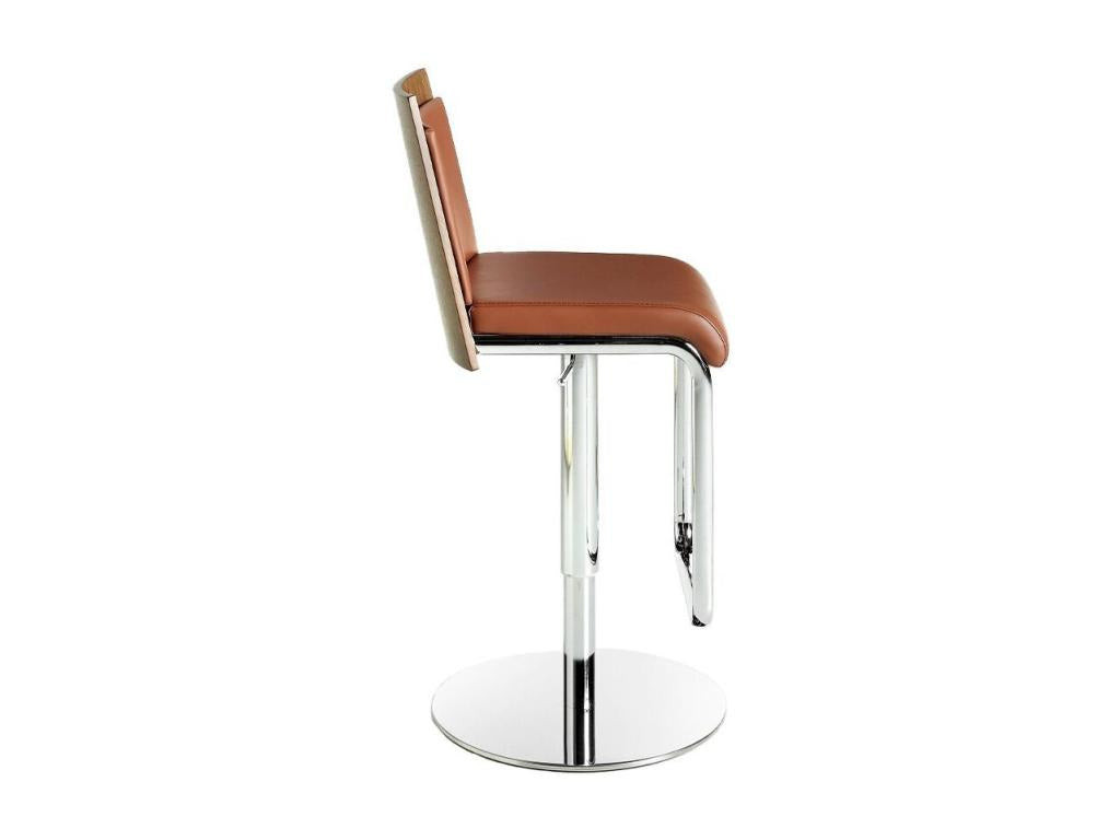 White Faux Leather Chair