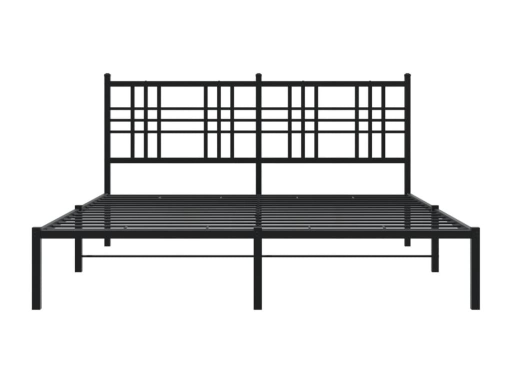 Black Metal Mattress, 150 x 200 cm