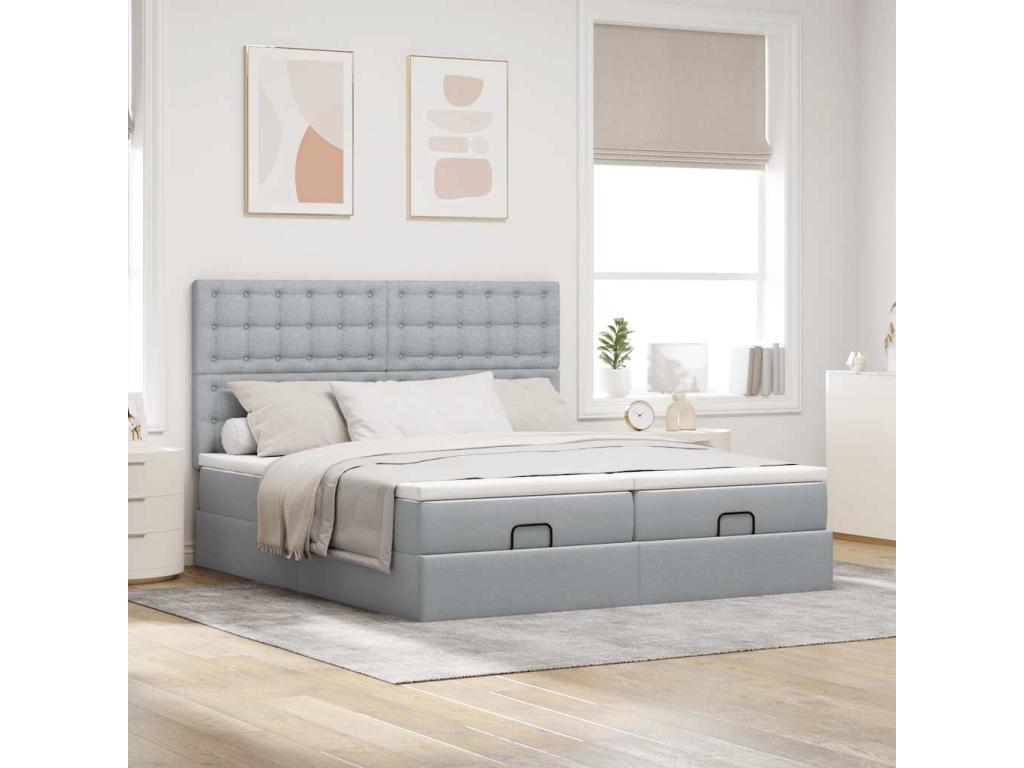 Gray Mattress, 200 x 200 cm - dlz1766576504607