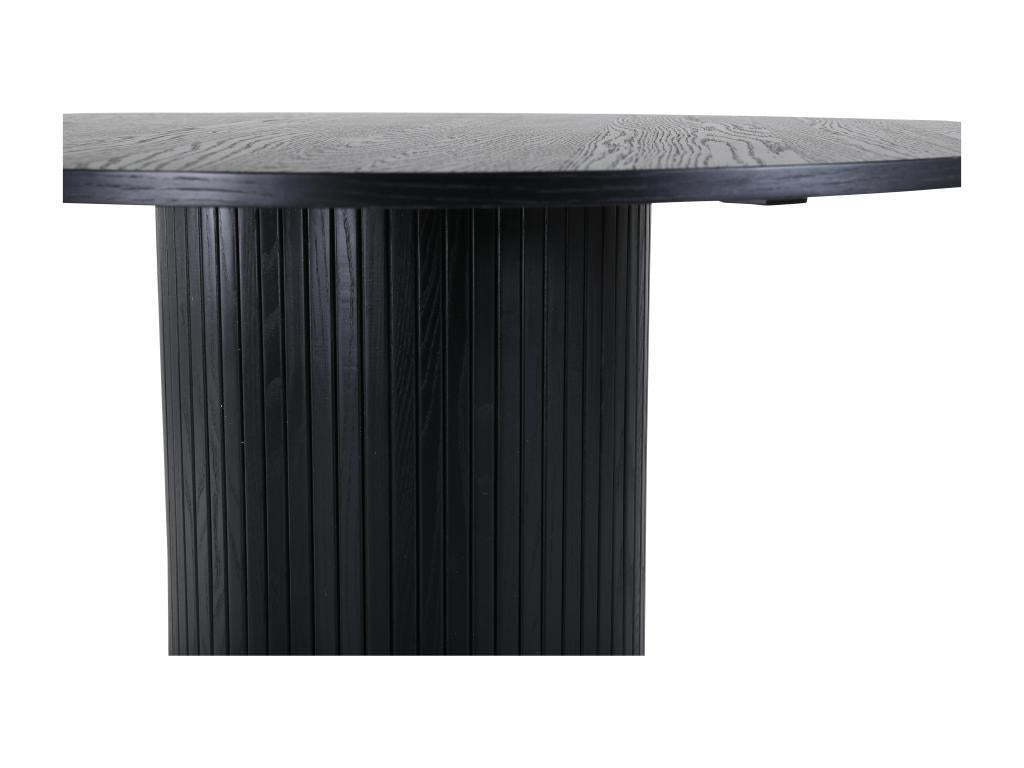 Black Dining Table, 110 x 110 x 75 cm