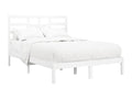 White Solid Wood Mattress, 135 x 190 cm