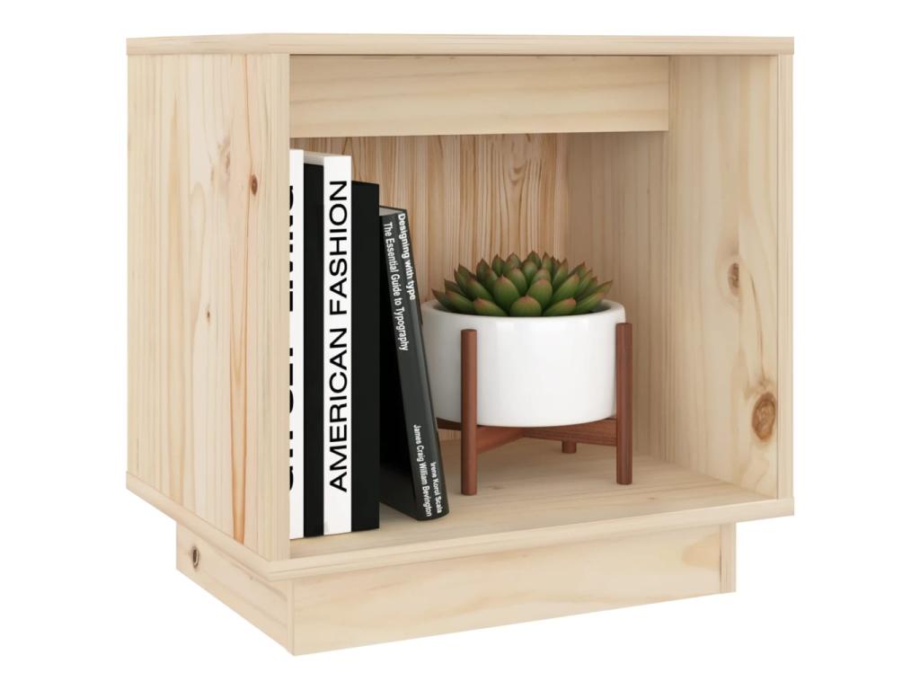 Brown Pine Wood Home Furniture, 40 x 30 x 40 cm - dlz1766576303667