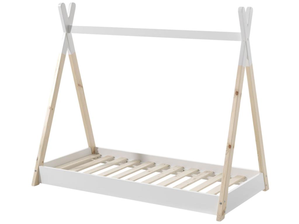 White Bed, 90 x 200 cm