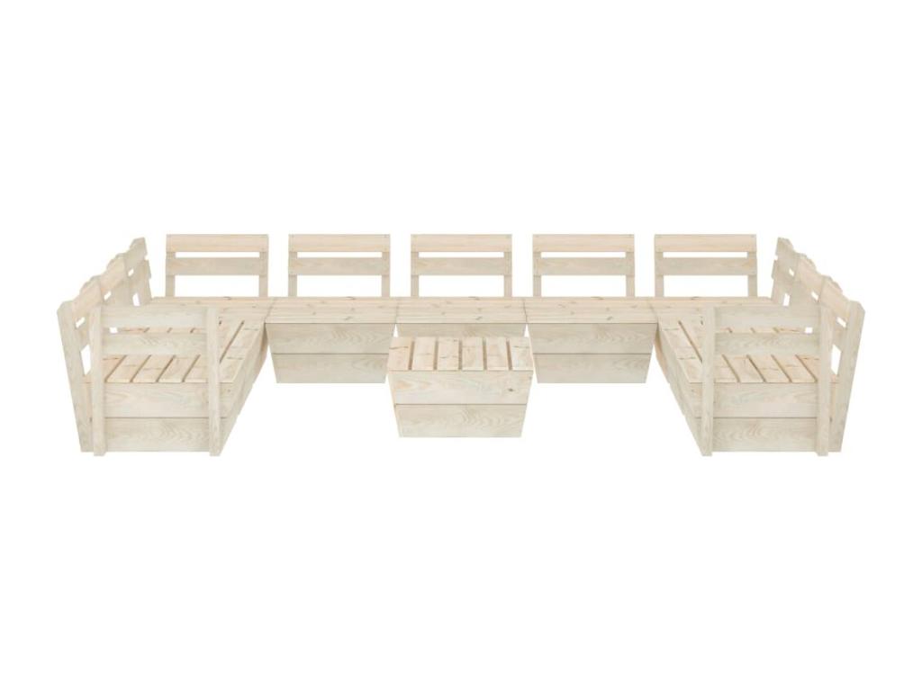 Natural Outdoor Furniture Set