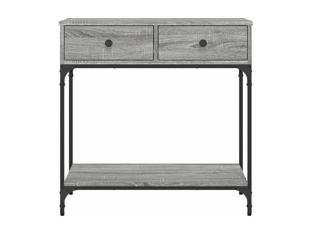 Gray Table, 75 x 34.5 x 75 cm