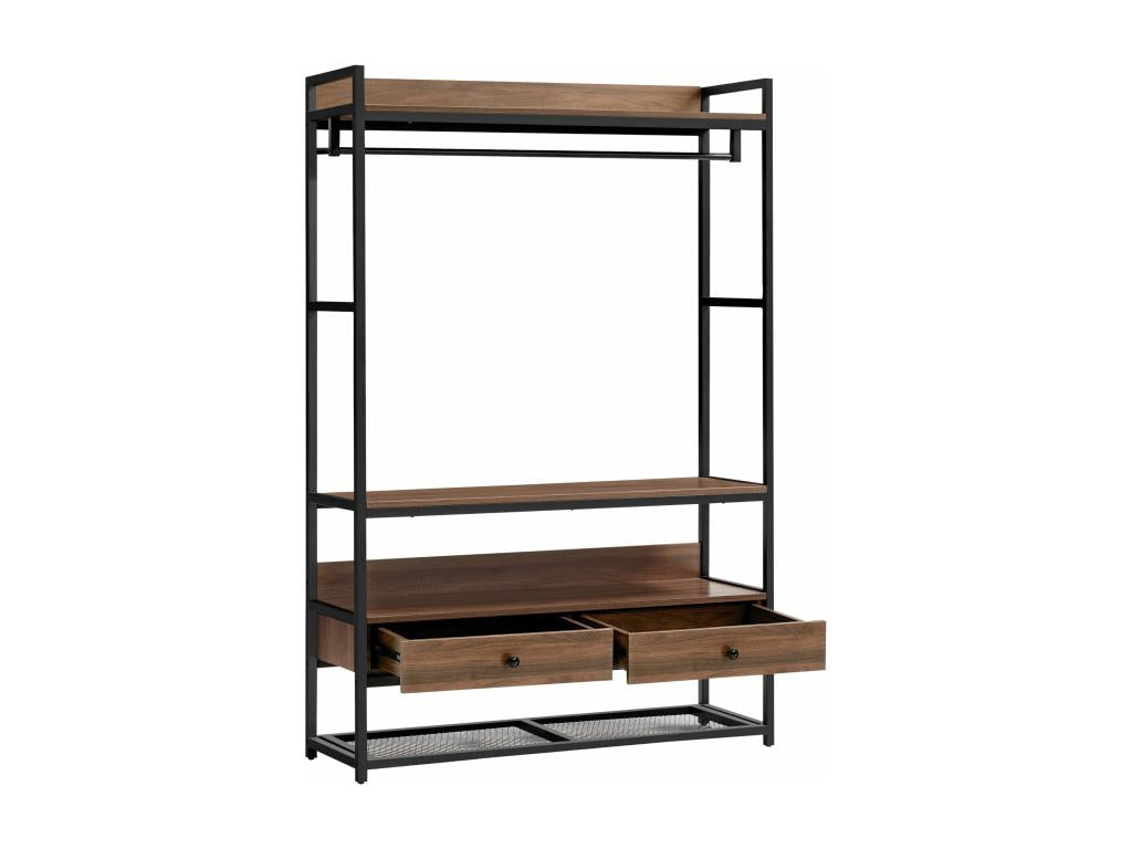 Black Metal Home Furniture, 120 x 40 x 180 cm