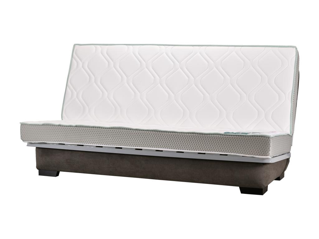 Gray Fabric Mattress, 130 x 190 cm