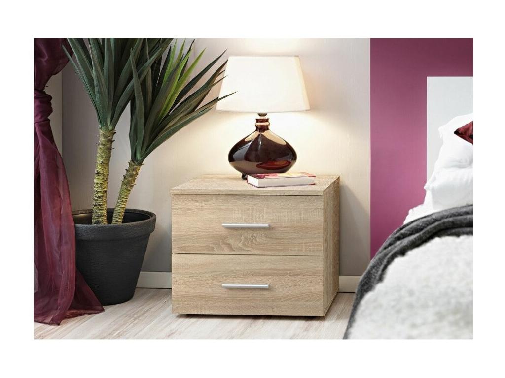 Brown Oak Wood Table