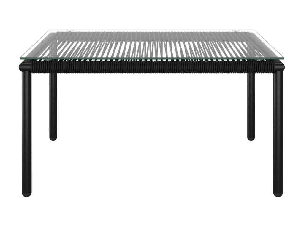 Black Outdoor Furniture Set