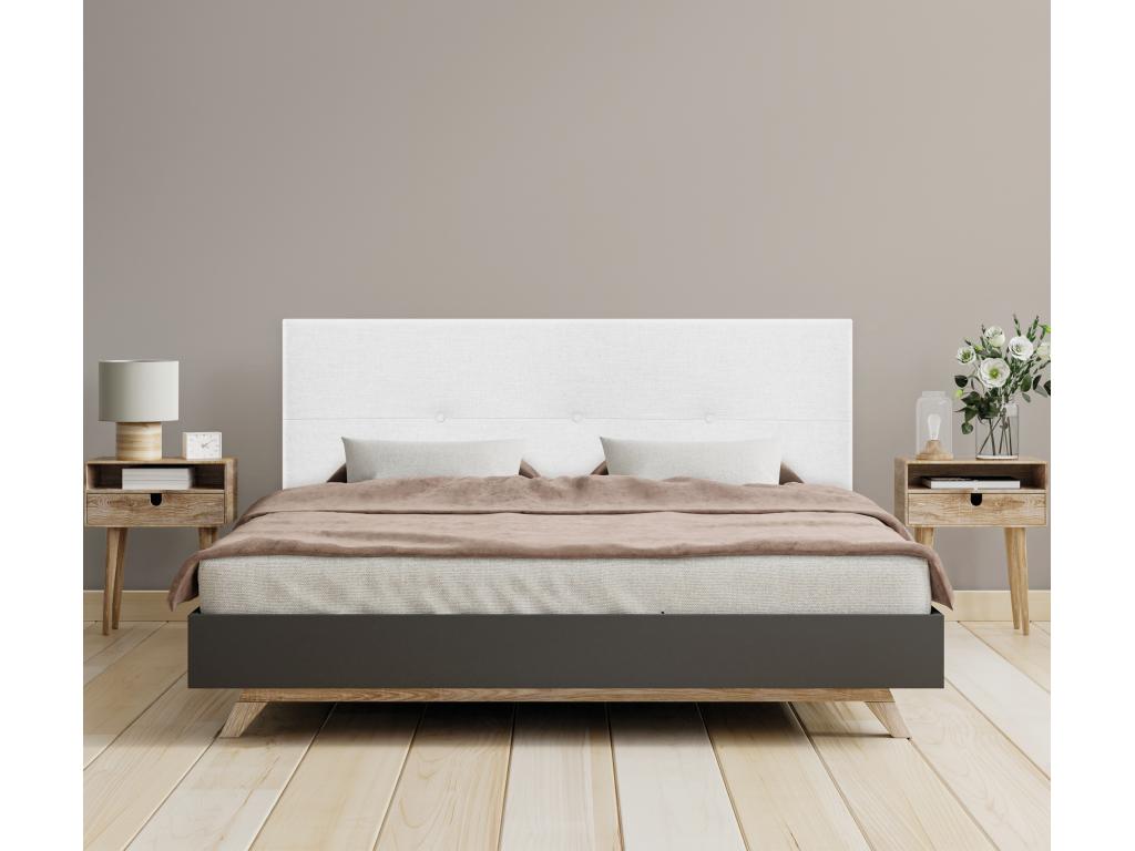 White Bed, 160 x 105 cm