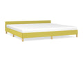 Green Fabric Bed Frame, 200 x 200 cm