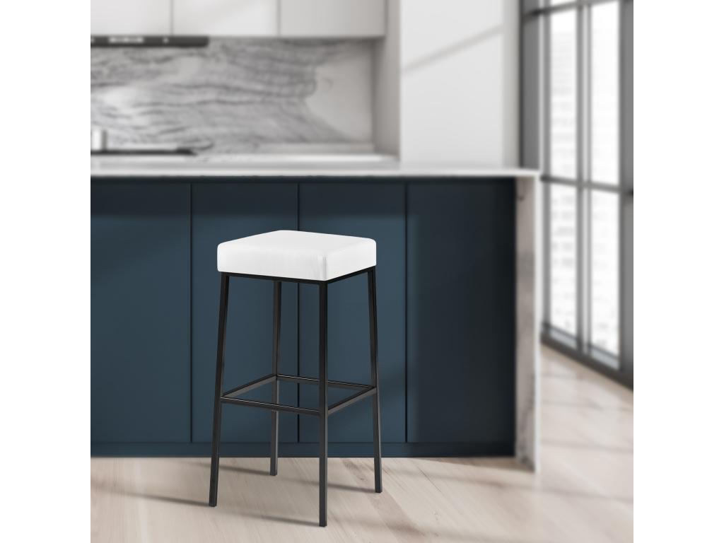 White Faux Leather Home Furniture