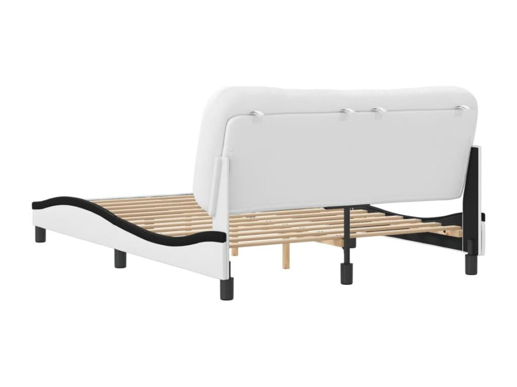 White Faux Leather Mattress, 120 x 200 cm