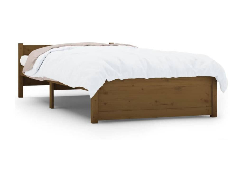 Brown Solid Wood Mattress, 75 x 190 cm