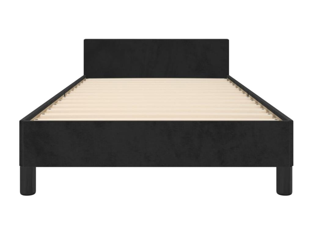 Black Velvet Mattress, 100 x 200 cm