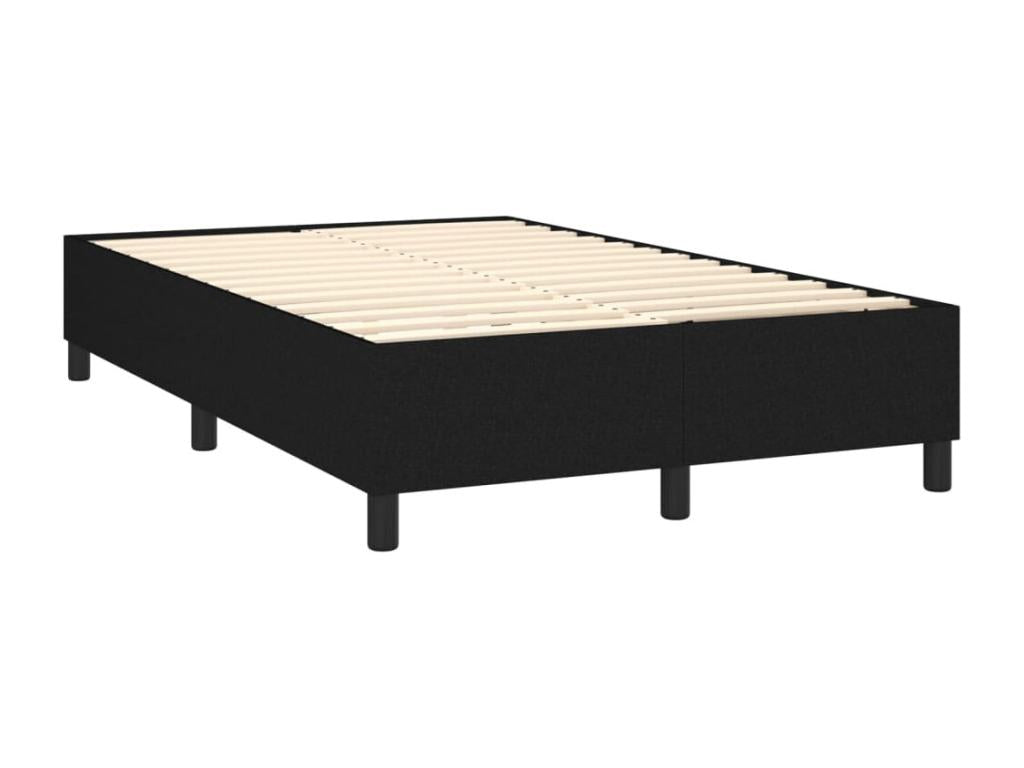 Black Fabric Mattress, 120 x 200 cm