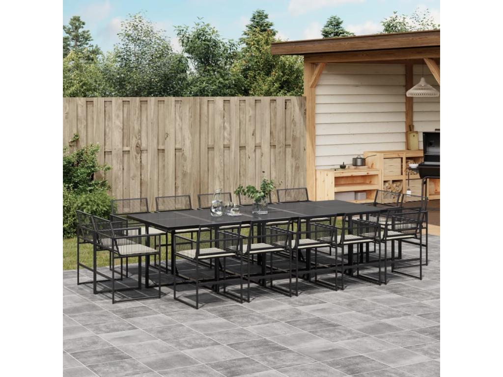 Black Woven Resin Wicker Home Furniture - dlz1766576333102