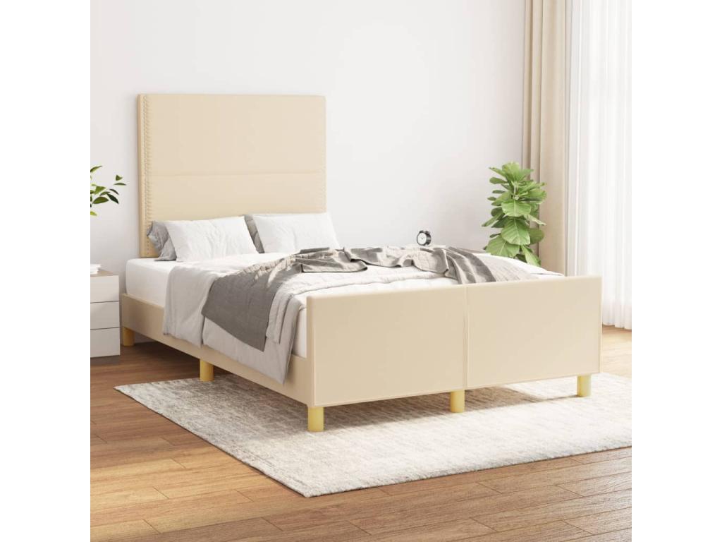 Fabric Bed Frame, 120 x 200 cm