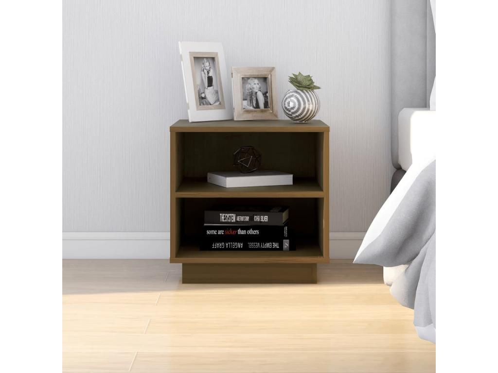 Brown Pine Wood Home Furniture, 40 x 34 x 40 cm