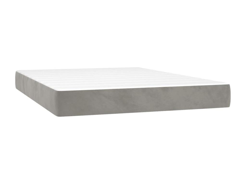 White Velvet Mattress, 140 x 190 cm