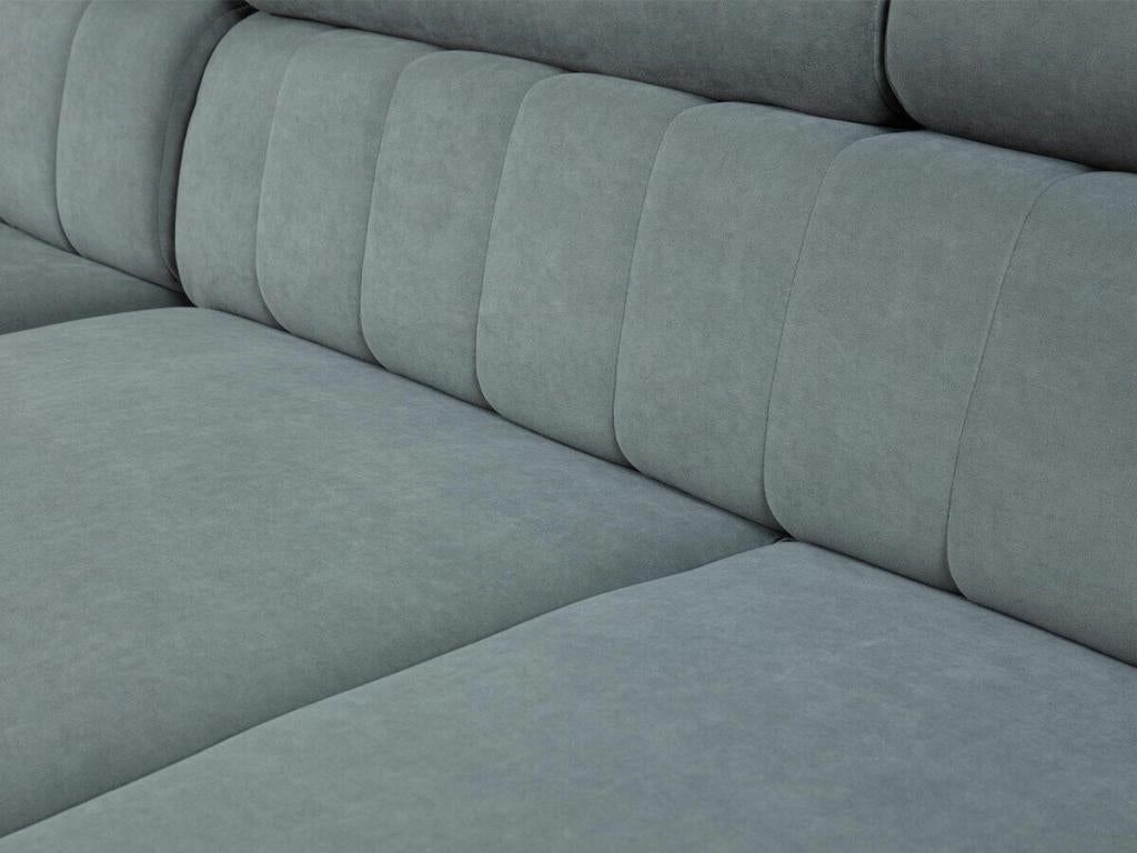 Gray Sofa, 236 x 172 x 82 cm