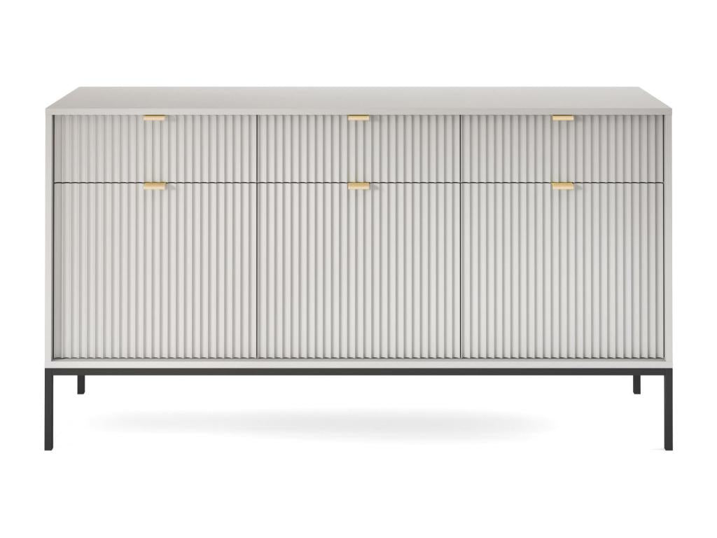 Gray Sideboard, 154 x 39 x 83 cm
