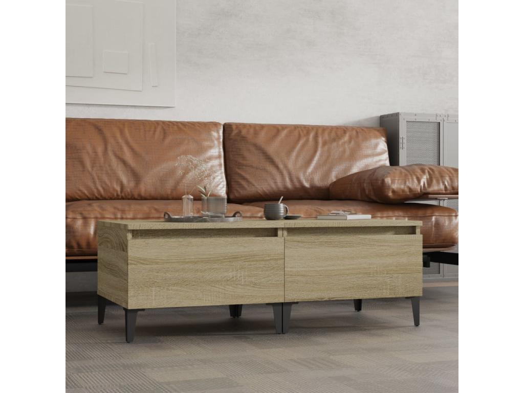 Brown Oak Wood Home Furniture, 50 x 46 x 35 cm