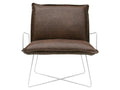 Brown Accent Chair, 73 x 74 x 84 cm